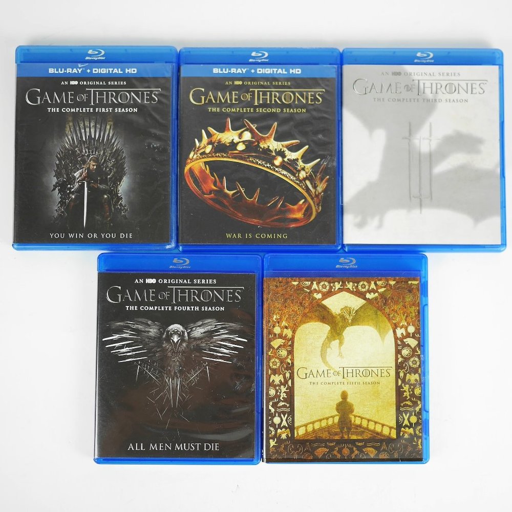 Game of Thrones - Seasons 1-5 [Blu-ray] - TV series show - ALL DISCS WORK
